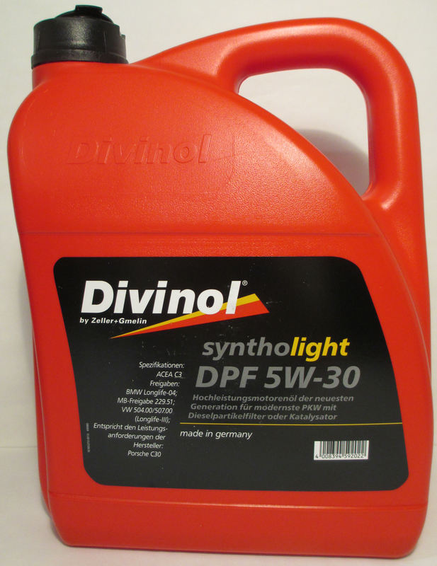 DIVINOL VW 504/507 SYNTHOLIGHT (DPF)  